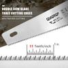 14in Pro Hand Saw, 11 TPI Fine-Cut Soft-Grip Hardpoint Handsaw Perfect for Sawing, Trimming, Gardening, Pruning & Cutting Wood, Drywall, Plastic Pipes