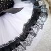 Pet Clothes - Comfortable Cotton Pet Dog Cat Puppy Spot Bow-knot Princess Yarn Dress