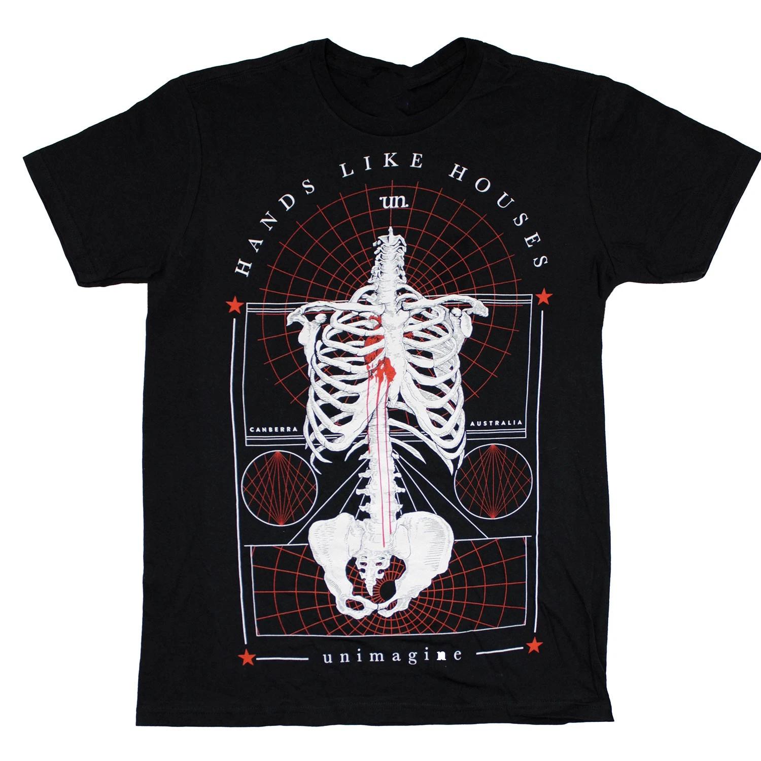 Men s Hands Like Houses unimagine T-shirt Small Black XXXXL