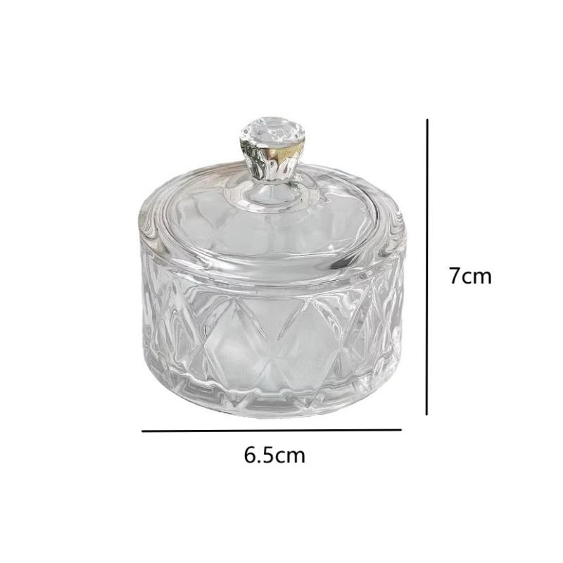 1Pieces Elegant Glass Ice Cream Dessert Cups With Lids - Perfect For Pudding, Yogurt, And Gelato Outdoor Tableware