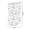 Sheep among the stars wallpaper for living room and bedroom 50x1000