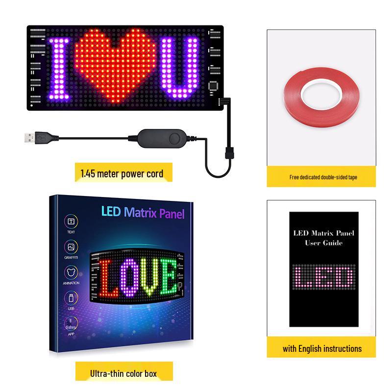 Vehicle LED Soft Screen: Bluetooth-Enabled Flexible Car Display