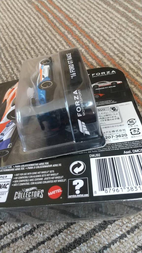 Hot Wheels FORD GT RACE of 1 4/5 (Set 2)
