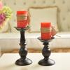 Iron Candle Holder Candelabra Candle Decoration on Desk / Floor