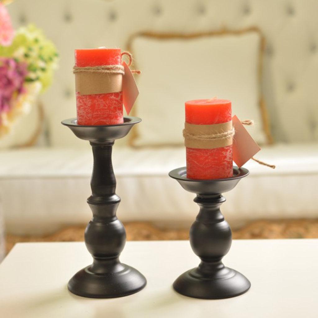 Iron Candle Holder Candelabra Candle Decoration on Desk / Floor