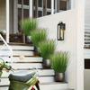 24 Stück Künstliches Grün - Künstliche Sträucher, Weizengras und hohe Gräser zur Innen-/Außendekoration - Kein Behälter enthalten, Künstliche Grünpflanzendeko
