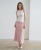 RENEJ Dobby Chiffon Long Skirt