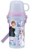 Skater Plastic Water Bottle with Disney Frozen PSB5KD Children's Cup, Design, 480ml, Girls,