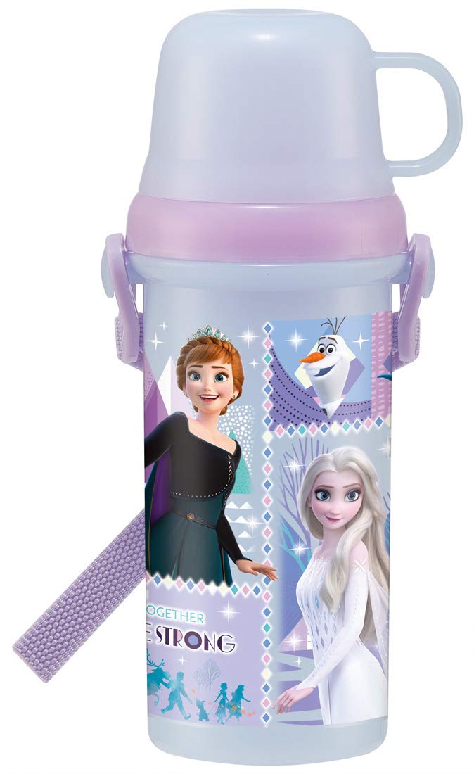 

Skater Plastic Water Bottle with Disney Frozen PSB5KD Children s Cup, Design, 480ml, Girls,
