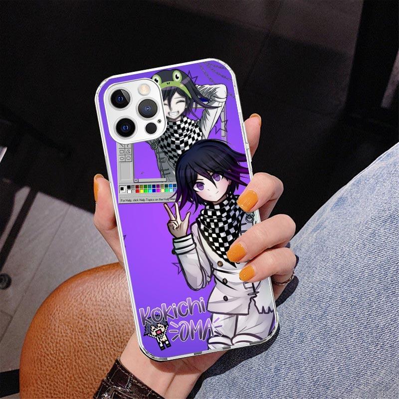 Danganronpa Kokichi Ouma Phone Case For iPhone 17 Air 16 Pro Max 16E 15 + 14 Plus 11 12 13 Mini 7 8 SE Gift Print Cover Fundas 1