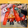 Adorable llavero de dibujos animados de Bad Bunny, lindo y creativo accesorio de regalo para bolsos y autos.