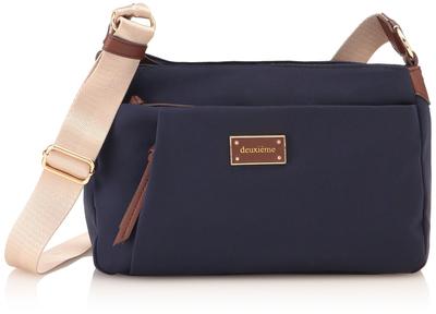 Deuxieme Women's Shoulder Bag 42000 Navy