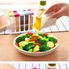 1 Pcs Spice Jar Seasoning Box 6 Pcs/Set Kitchen Spice Storage Bottle Jars Transparent PP Salt Pepper Cumin Powder Box Tool