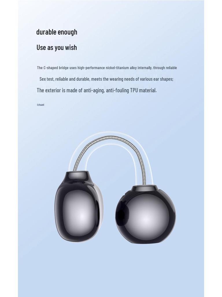 Bluetooth Ear Hook: G126 Air Conduction Wireless Sports Earphones