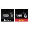 For Honda City 2015 2016 2017 2018 2019 Aluminum Alloy Car Accelerator Gas Pedal Brake Pedals Non-Drilling Cover Case Pads Trim
