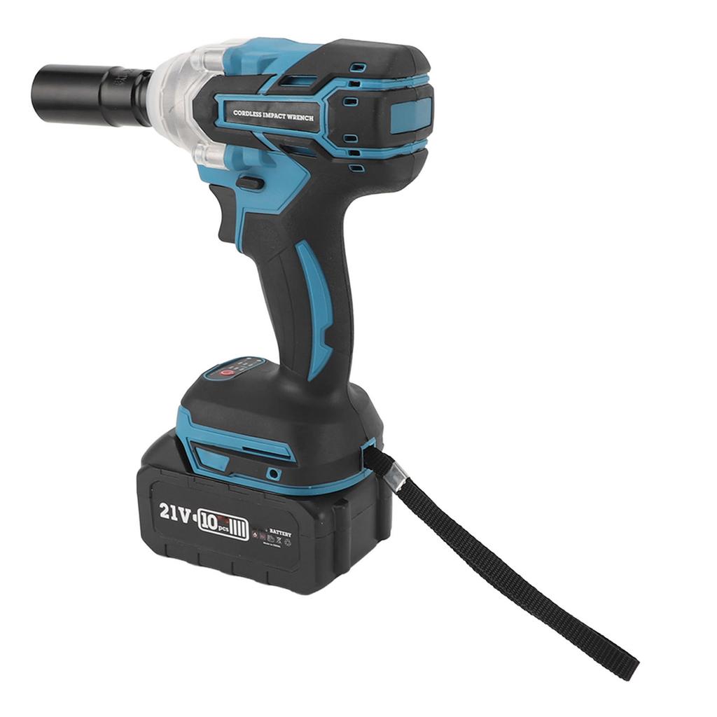 Brushless Power Impact Gun 300W High Torsion Lithium Battery Rechargeable Electric Impact Driver