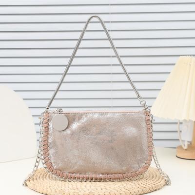 Malá individualistická kreativní řetízková taška přes rameno, Módní crossbody taška, Business taška