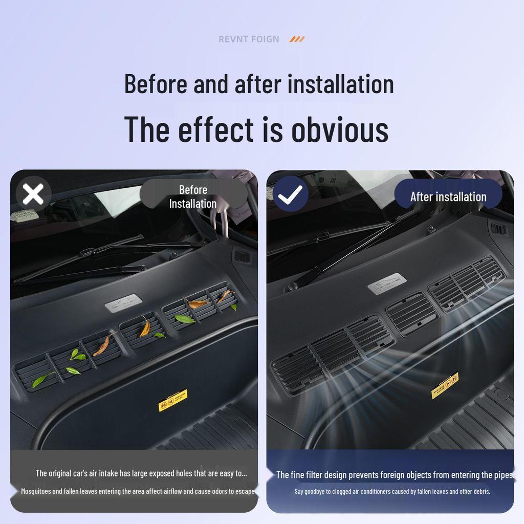 Xiaomi YU7 Front Cover Anti-Clogging Air Intake Insect Screen Dustproof Protection Accessory