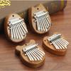 8 Key Mini Kalimba Thumb Piano Portable Finger Piano Musical Instrument Gift for Adults and Children Ideal Music Gift