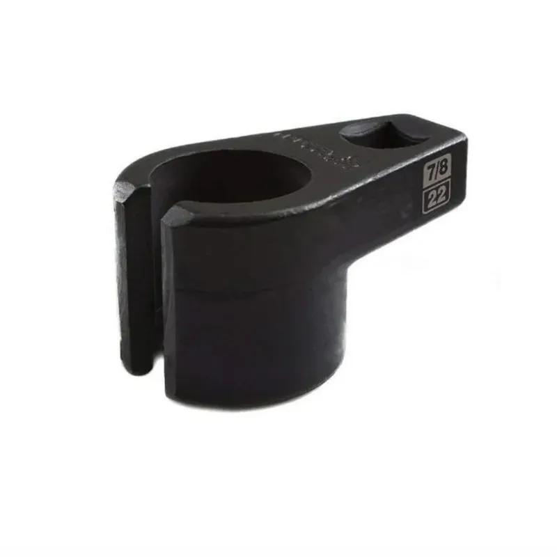 22mm Short O2 Oxygen Sensor Remover Socket Wrench Tool 3/8 Drive Offset Lambda Exhaust Auto Maintenance Set