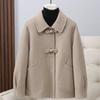 Coat Women Small Short Spring and Autumn New Wool Thin Belly Hair Women