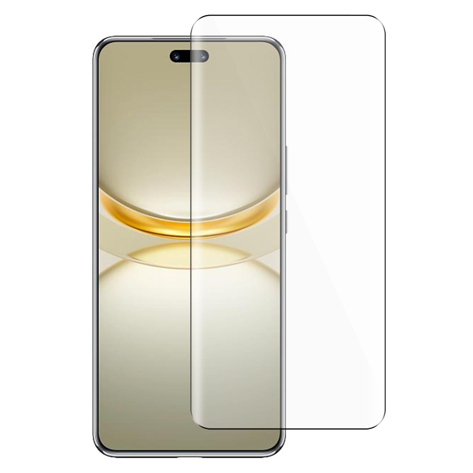 

For Huawei nova 12 Ultra 5G/12 Pro 5G Tempered Glass Full Screen Protector Side Glue 3D Curved Film As Shown A