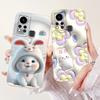 For Infinix Hot 11S Case X6812 X6812B Cute Panda Cartoon Cover Shockproof Phone Cases For Infinix Hot 11S NFC Hot11s Soft Fundas