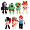 Cactus Stars Brawl Leon Nita Poco Spike Plush Toy Pendant Stuffed Doll Kids Gift