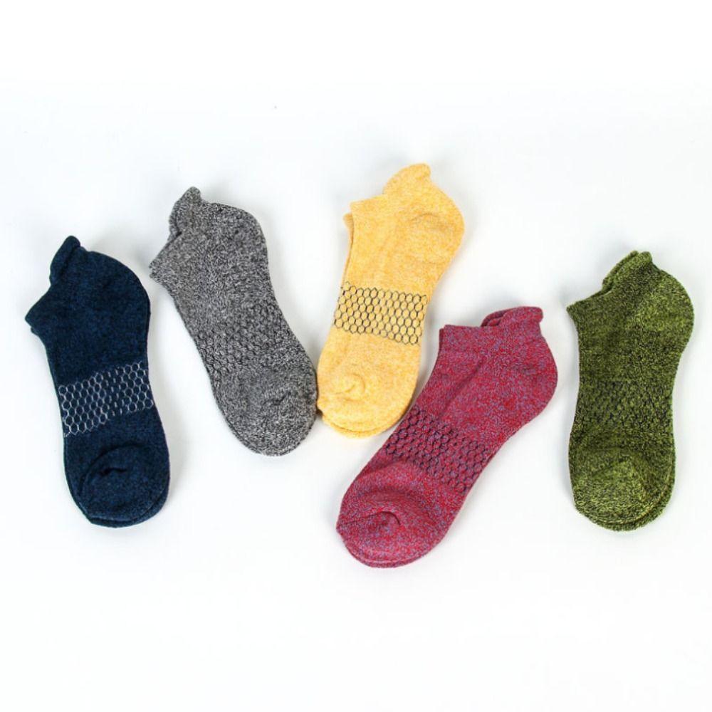 

2 pairs Cotton Hiking Socks Buffing Thick Men s Socks Soft Men s Ankle Socks Outdoor