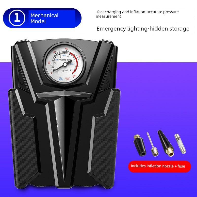 Car-Mounted Air Pump, Car-Style Electric Tire Inflator, Multi-Functional Air Pump, Car Air Pump Mechanical Model