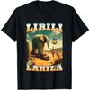 Lirili Larila Lustiges Italienisches Brainrot Elefant Mit Sandalen T-Shirt