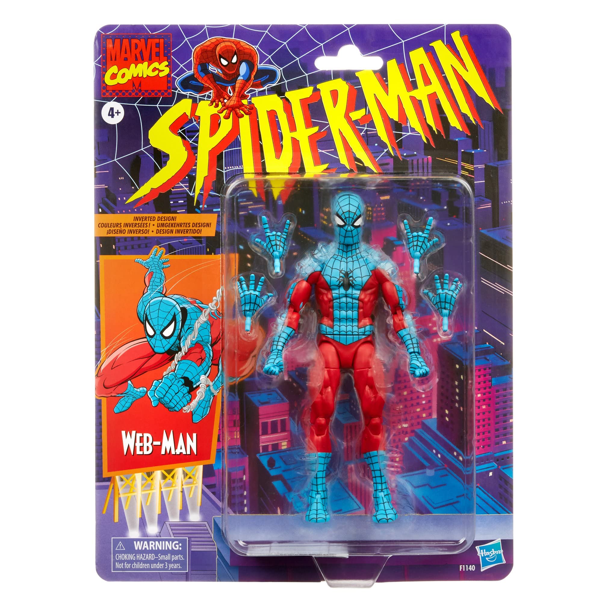 

Marvel Legends Retro Package 6 дюймов Фигурка LEGENDS RETRO PACKAGE SERIES 6 дюймов Marvel Legends ML Vintage Spider-Man Webman/MARVEL WEB-MAN [Товар]