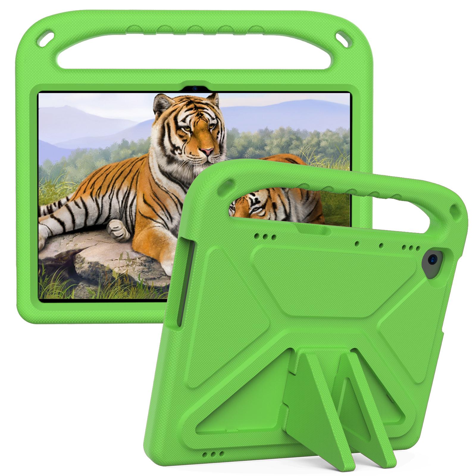 Étui souple en EVA pour Tab M10 TB-X505F X605F P10 X705F 10.1 M11 TB330FU TB331FC Housse avec support antichoc Poignée pour enfants Funda Capa P10 TB-X705F 10.1 vert
