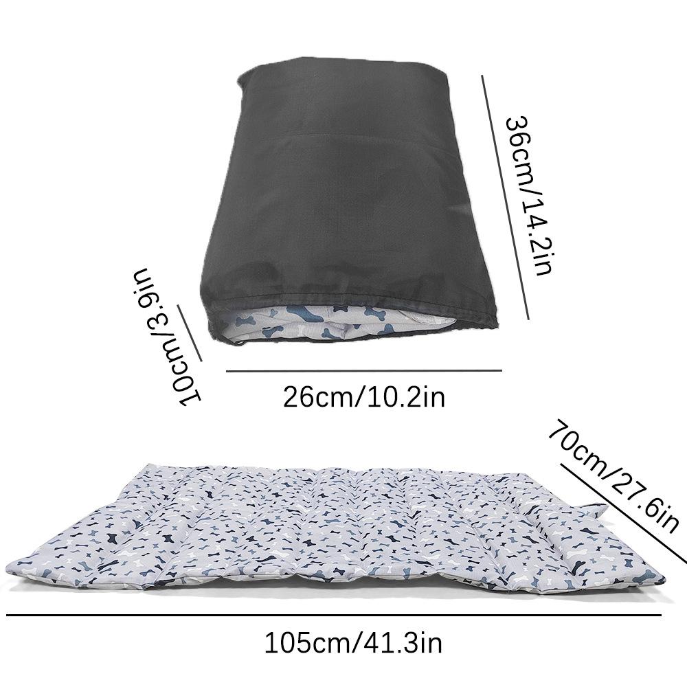 Pet mat Waterproof pet mat Camping pet mat foldable pet mat Oxford cloth pet mat Moisture-proof pet mat 105*70cm