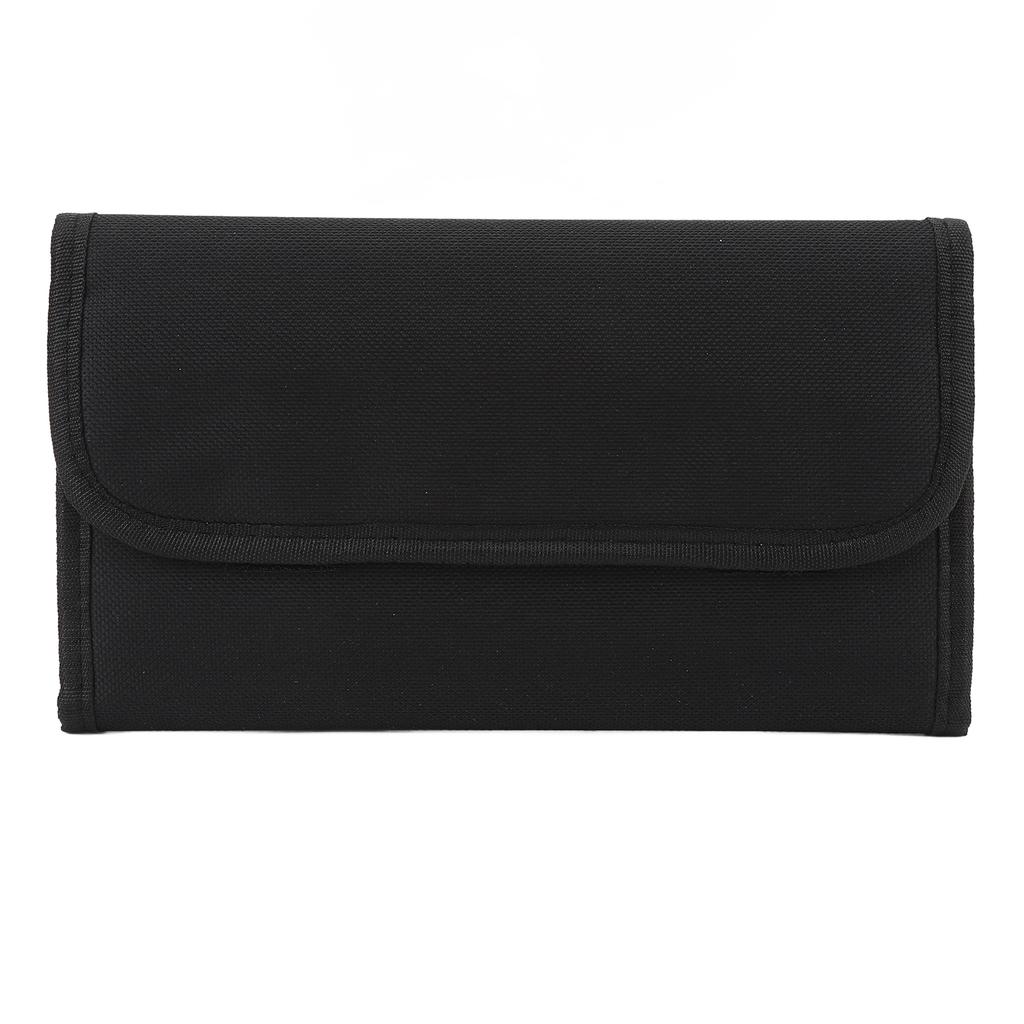 Camera Lens Filter Case Nylon Foldable Shockproof Crashproof Waterproof Camera Lens Filter Bag for 25‑86mm Round Filter 83x100 Square Filter for 12pcs