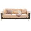 Sofa Cushion Four Seasons Universal Non-Slip Cushion Nordic Simple High-End Solid Wood Winter Cover Backrest Towel Cover Cloth