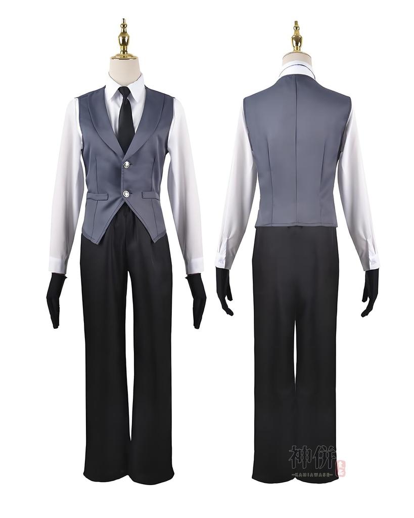 Sebastian Michaelis Cosplay-kostyme med Black Butler Voksenkostyme for Skole- og Sceneopptredener Michaelis Cosplay med Størrelse [Utmerket Kvalitet]