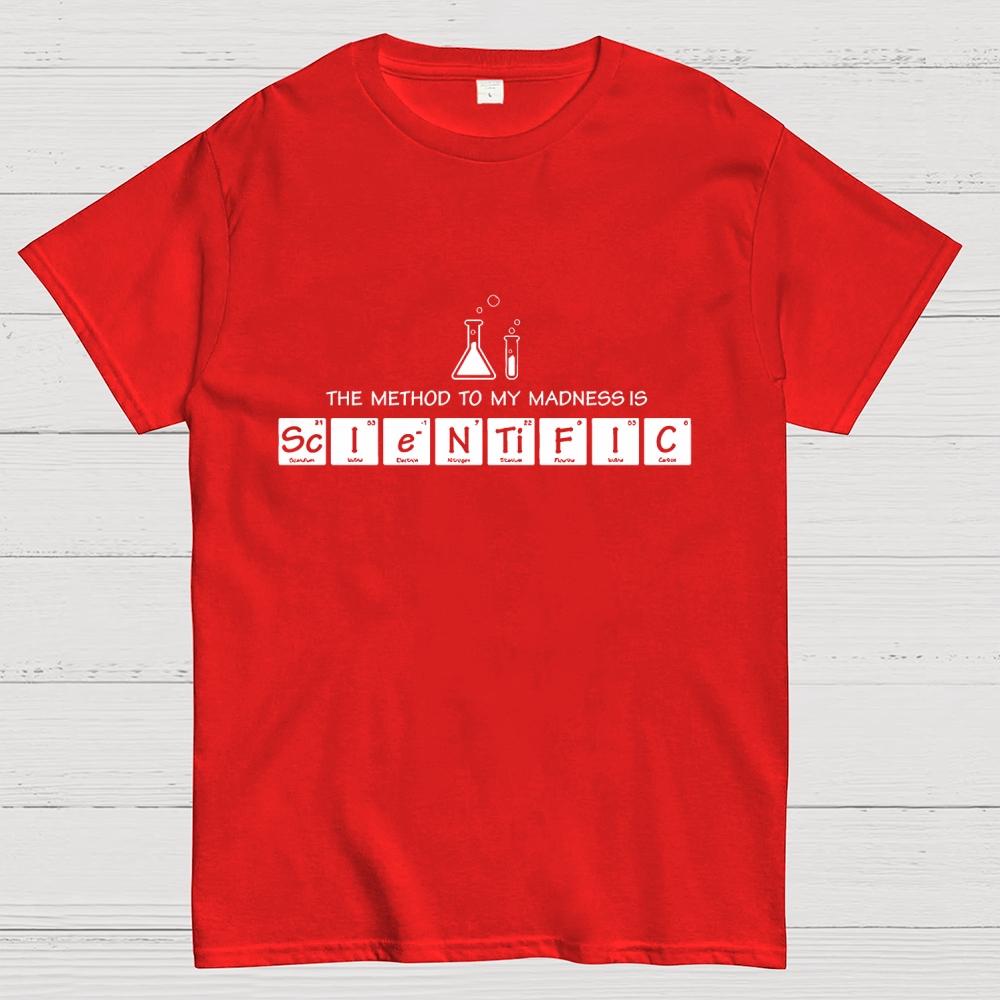 The Scientific Method Cotton Summer Casual Cool Loose T-Shirt
