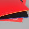 Goma de Tenis de Mesa Roja Ámbar Altamente Elástica Goma Adherente Puntos Hacia Dentro Goma de Ping Pong Esponja Astringente Para Entrenamiento de Tenis de Mesa