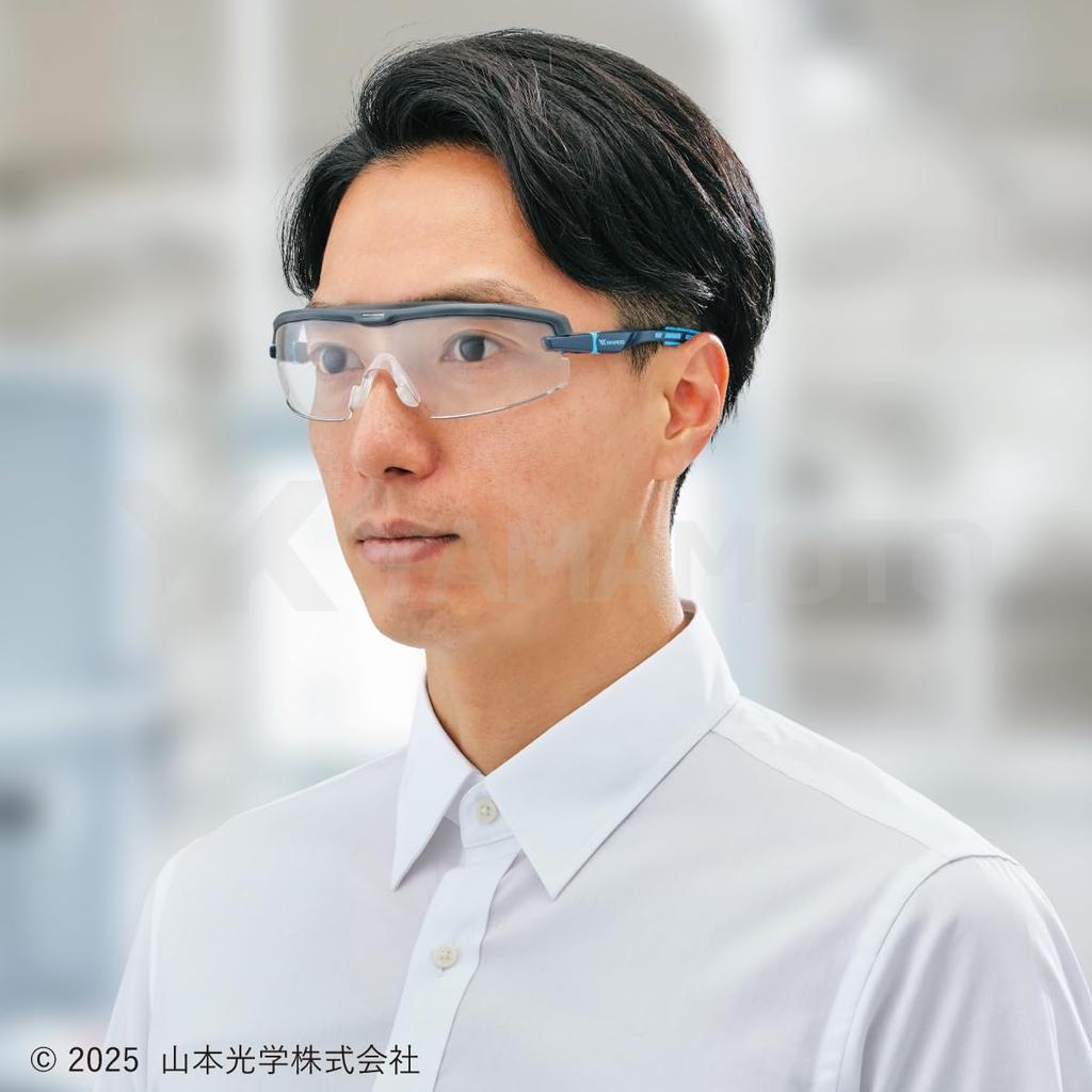 2024 Gewinner des Good Design Awards Schutzbrille 20-mal haltbarer und Hergestellt in Japan JIS UV-Schutz [Yamamoto Optical] SN-610 beschlagfrei [PAF (Puff)]