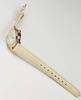 fashion Arabic numeral [SUNFLAME] Japanese-made watch, mother-of-pearl dial, ivory, MJL-B22-IV