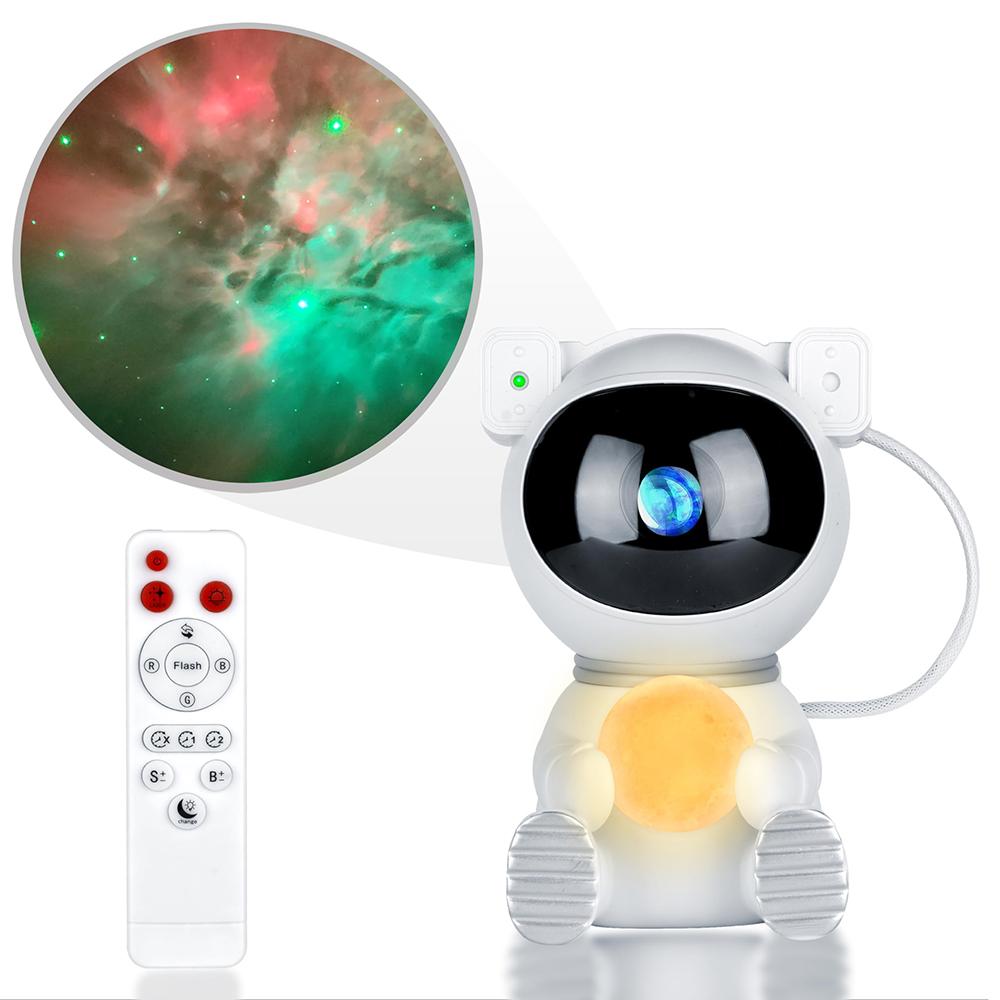 

k970 Cartoon Astronaut Projection Lamp Kids Room Bedroom Starry Sky Night Light A