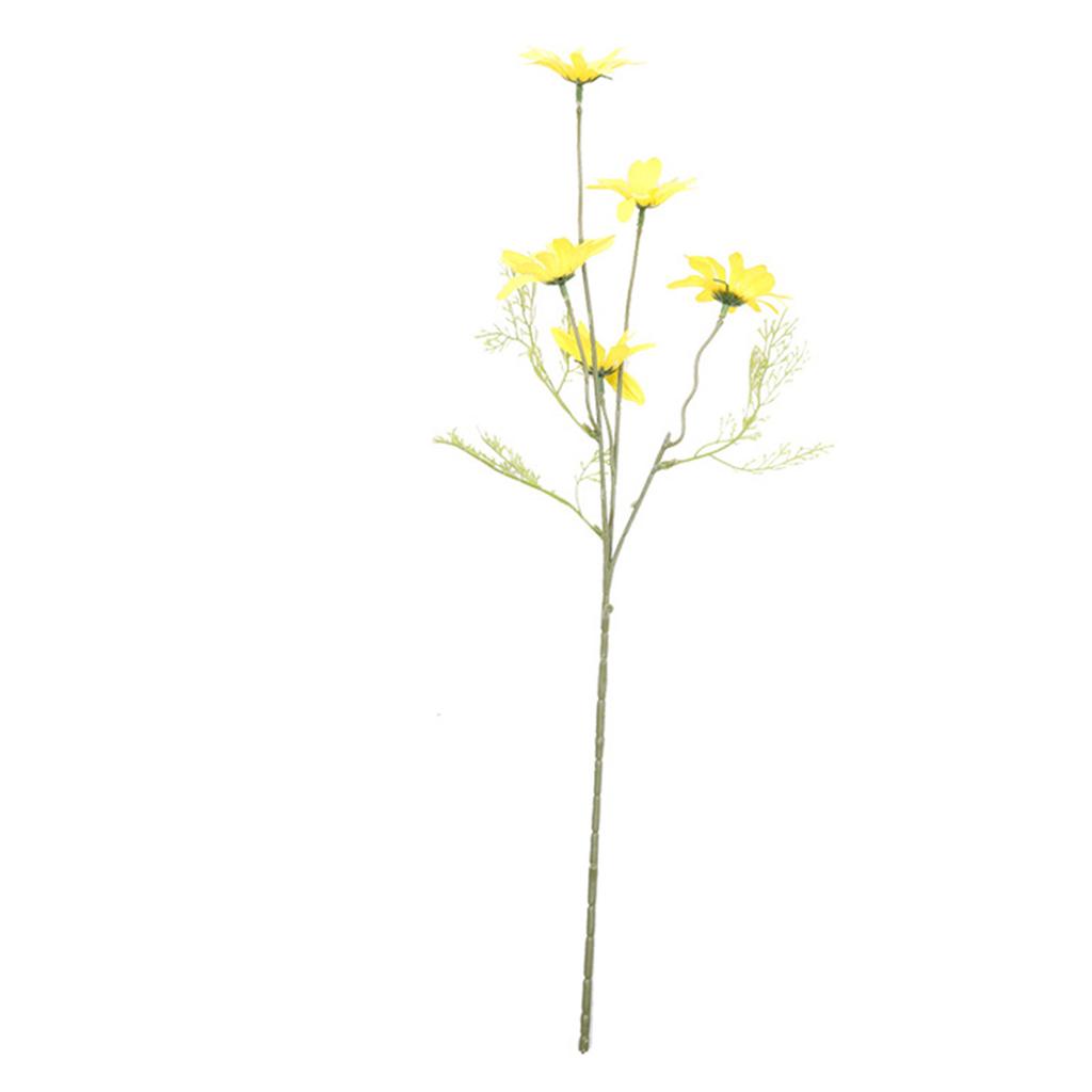 Artificial Daisy Single Stem High Simulation Vivid Decorative for Wedding Bedrooms Parks Offices