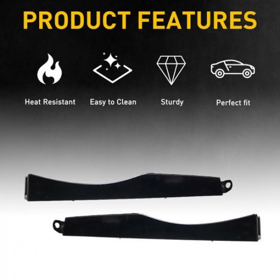 For 2005-2011 Toyota Tacoma Headlight Filler Trim Panels Set Right & Left Pair V