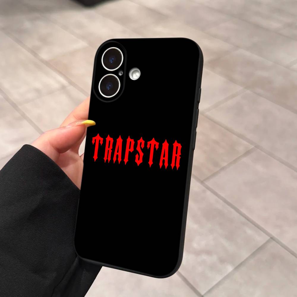Coque de téléphone T-Trapstars Pour iPhone 17 16 15 14 13 12 Mini 11 Pro Plus Housse Souple en Silicone