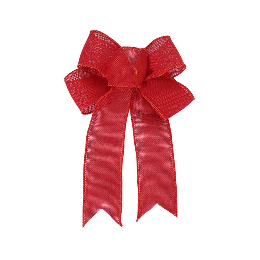 1 шт. рождественские банты праздничные рождественские венки банты украшения для рождественской елки галстуки-бабочки DIY подарочная упаковка для домашнего декора вечеринки