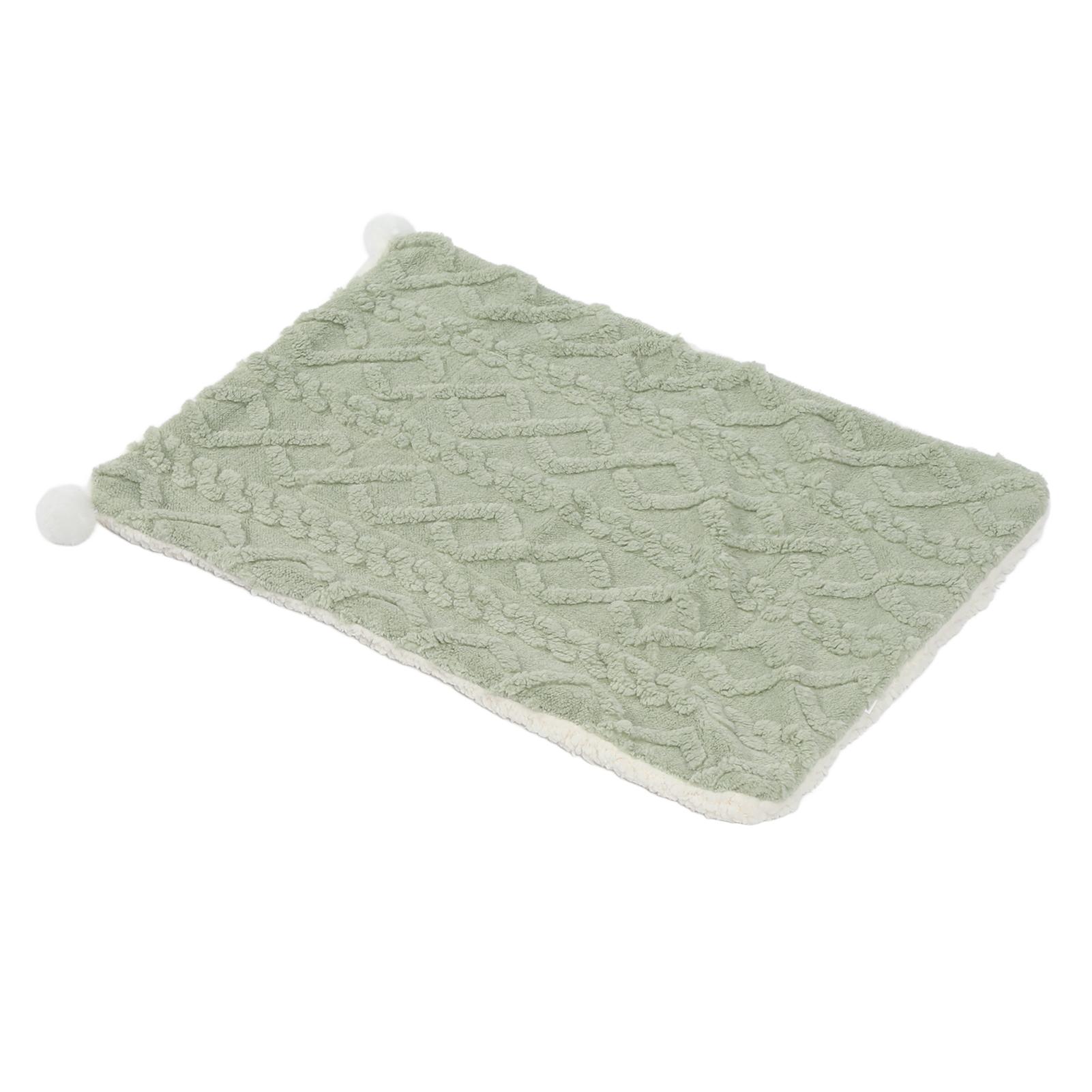 Couverture pour animaux de compagnie Double couche Épaissir Couverture pour chien Douce Chaude Peluche Couverture pour lit de chat Couverture jeté pour animaux de compagnie pour Dormir Se détendre