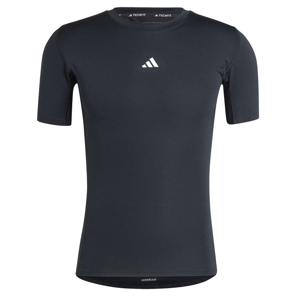 Adidas Techfit Short Sleeve T-shirt Low to Medium Compression Round Neck