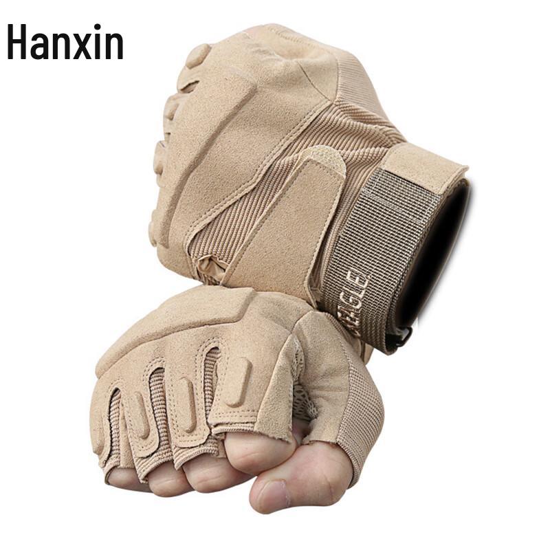 

HANSIN Black Hawk Half-Finger Tactical Gloves