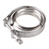 Universal For Exhaust Clamp and Flanges Kit 2.5 inch Stainless Steel
